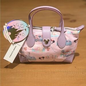 Stoney Clover Lane Pink Disneyland Mini crossbody Handle Bag NWT